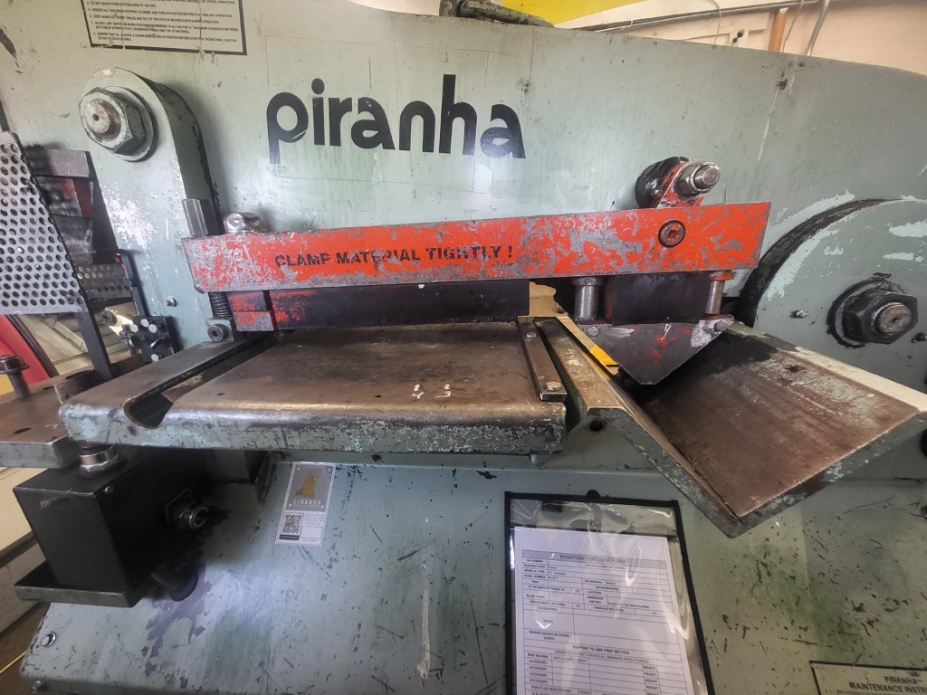 Piranha P3 - 50 Ton Ironworker, Machine ID:9195